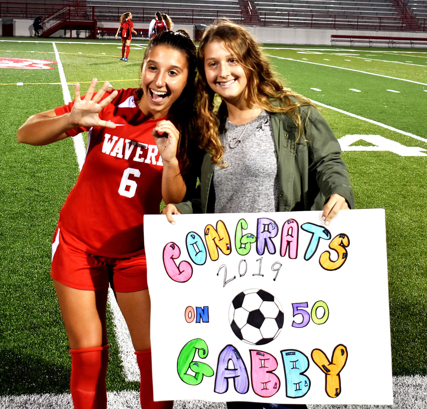 Picco celebrates 50th career goal